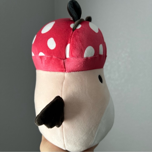 8” Malcolm The Mushroom 🍄 Bat 🦇 Squishmallows NWT - Picture 4 of 6